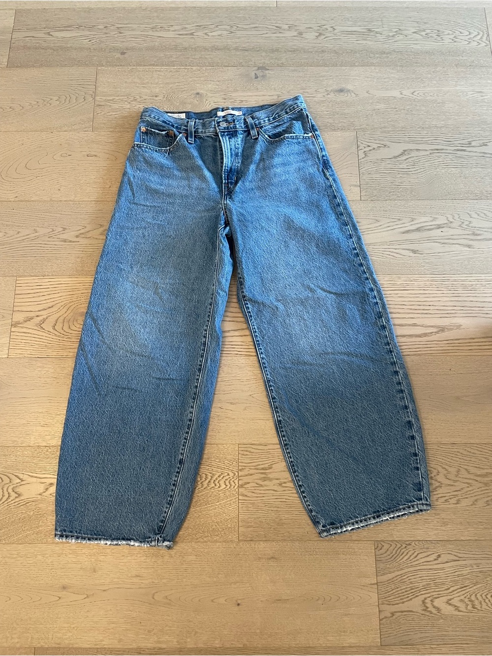 Levi's Women's Wide Leg Blue Denim Jeans
